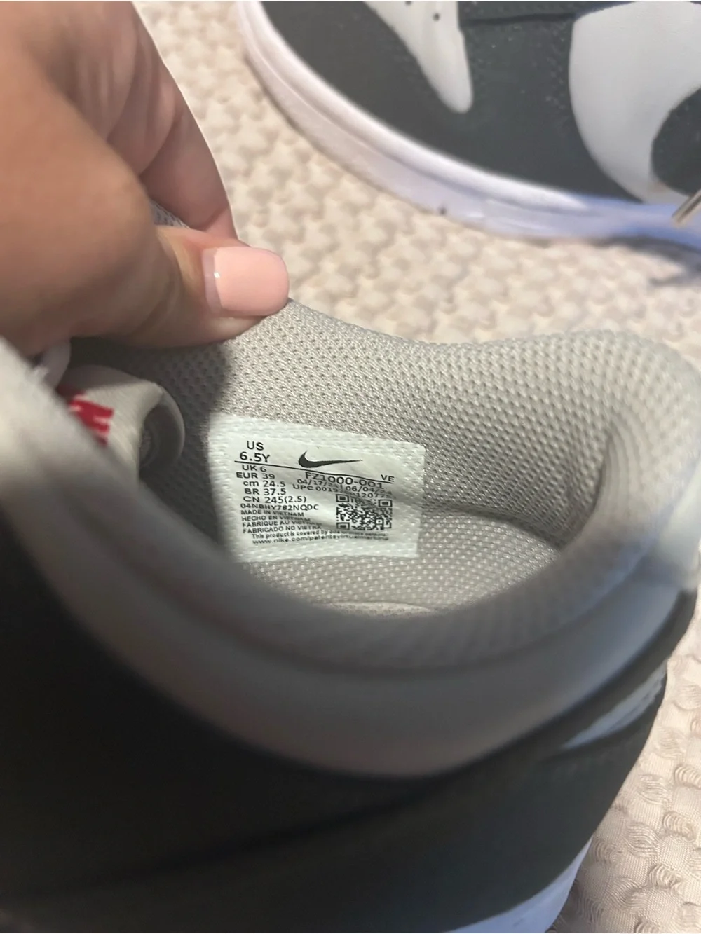 Nike Dunk Low 'Anthracite Light Iron Ore' - Picture 6 of 6